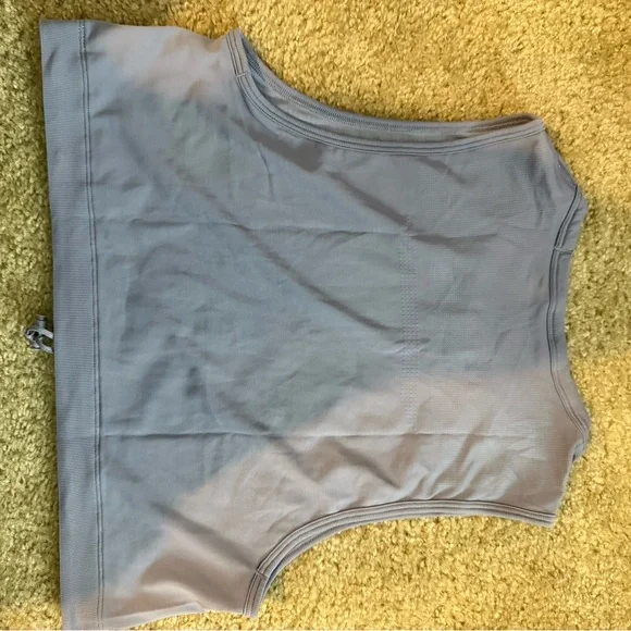 Gymshark Cropped Workout Tank With Adjustable Drawstring Hem - Picture 5 of 5